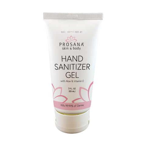 Image of Soaps, Sanitizers & Alcohol 3 fl oz Prosana Hand Sanitizer Gel