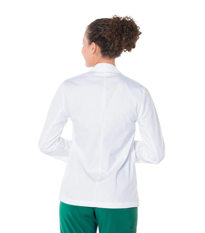 Image of Spa Uniforms Women's Consultation Coat in White by Landau