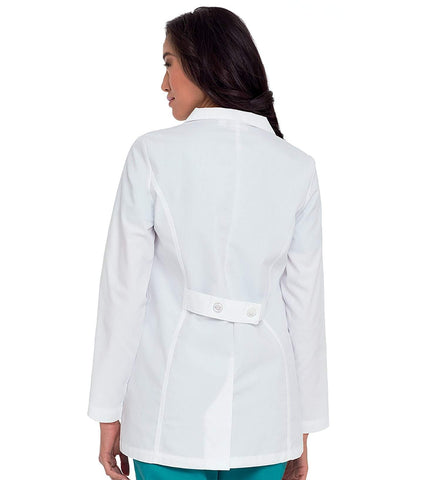 Image of Spa Uniforms Women's Lab Coat in White by Landau