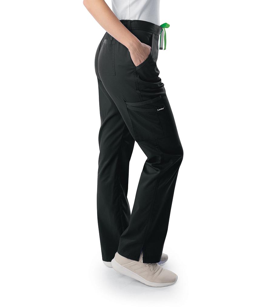 Spa Uniforms Women's Modern 1/2 & 1/2 Straight Leg Pant, Tall by Landau
