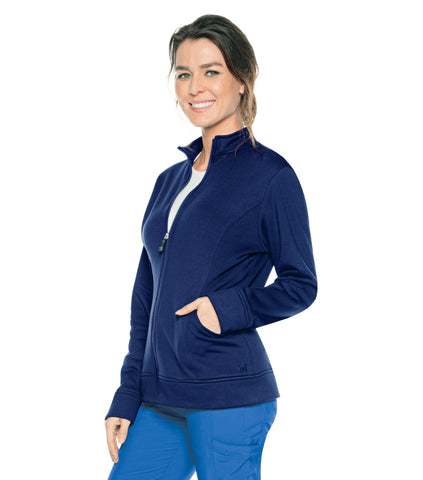Image of Spa Uniforms Women's Empower P-Tech Warm-Up Jacket by Urbane