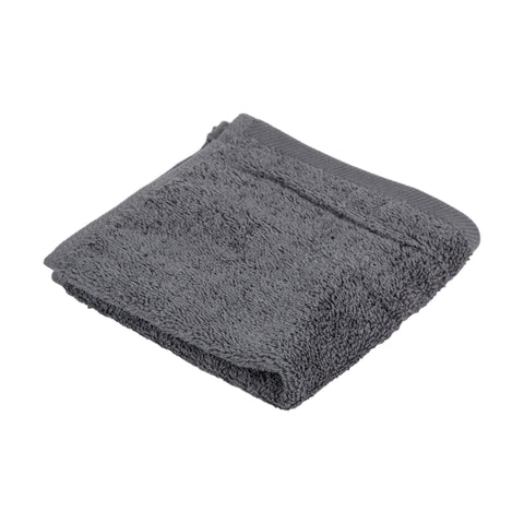 Image of Towels Slate Grey Sposh Treatment Room Terry Washcloth, 13 x 13, 400 GSM, 12 Pack